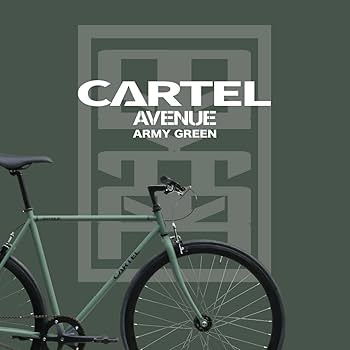 Amazon | CARTEL BIKES カーテルバイク AVENUE ARMY GREEN アベニュー