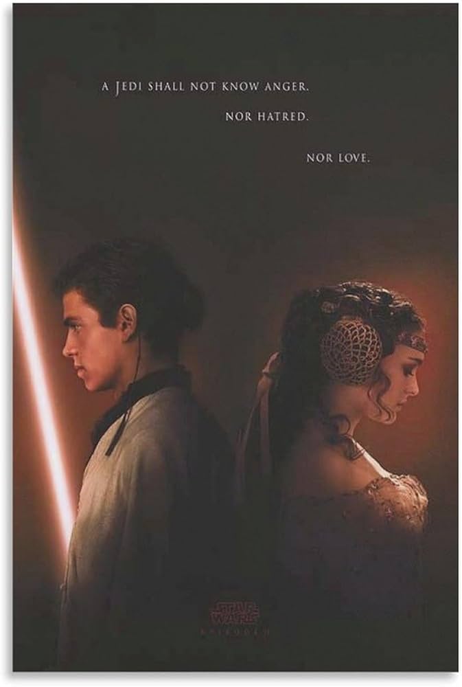 Amazon.co.jp: 古典映画のポスタースターウォーズエピソード2クローン