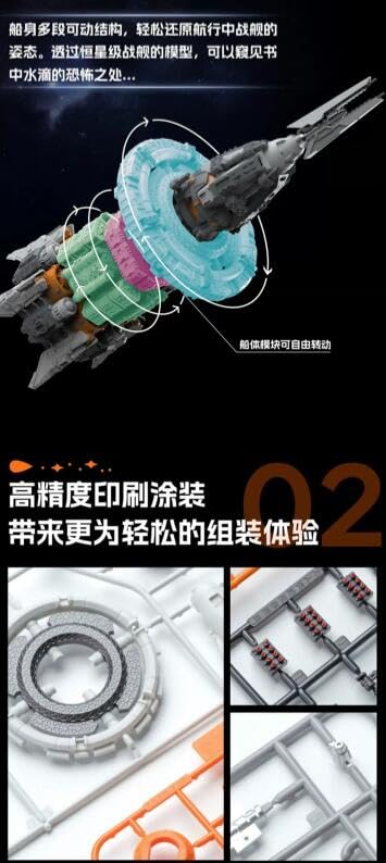 Amazon.co.jp: 橘猫工業 三体X 異星人 異世界の自然号 観想之宙