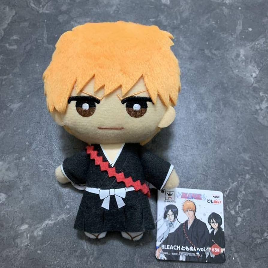 Amazon.co.jp: BLEACH ともぬい ぬいぐるみ 黒崎一護 : おもちゃ