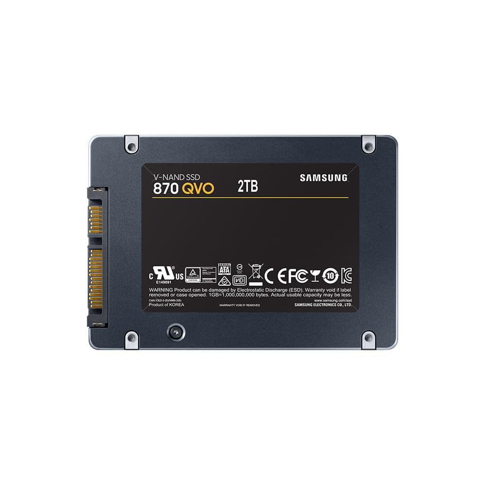 Amazon | Samsung 870 QVO 4TB SATA 2.5インチ 内蔵ソリッドステート