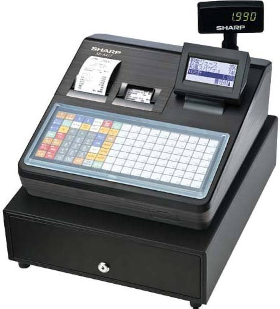 Amazon | シャープ シャープ 電子レジスタ XE－A417－B