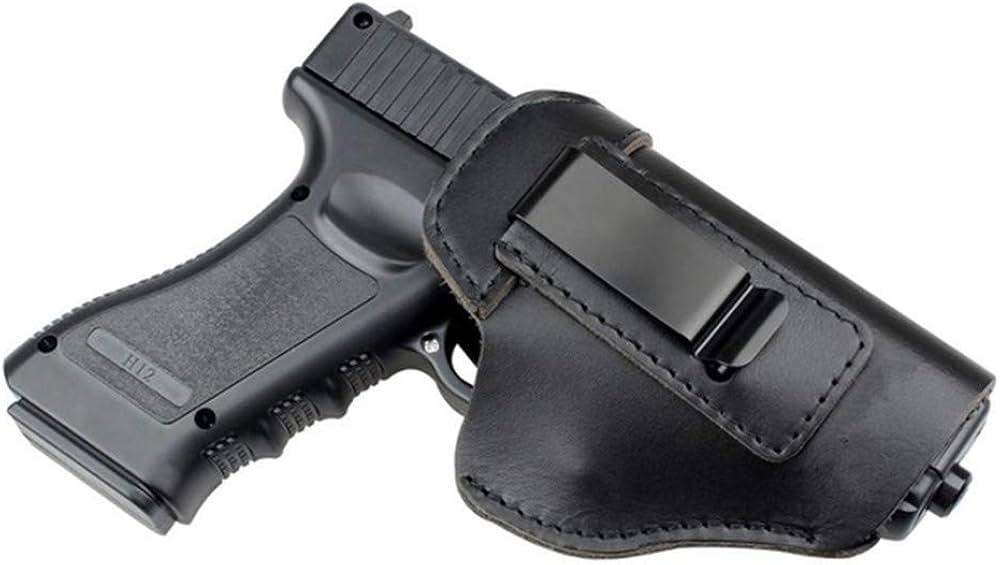 Amazon | Gexguneハンティングホルスターグロック用レザーガン