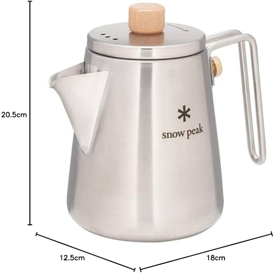 Amazon | スノーピーク(snow peak) フィールドバリスタ ケトル CS-115R