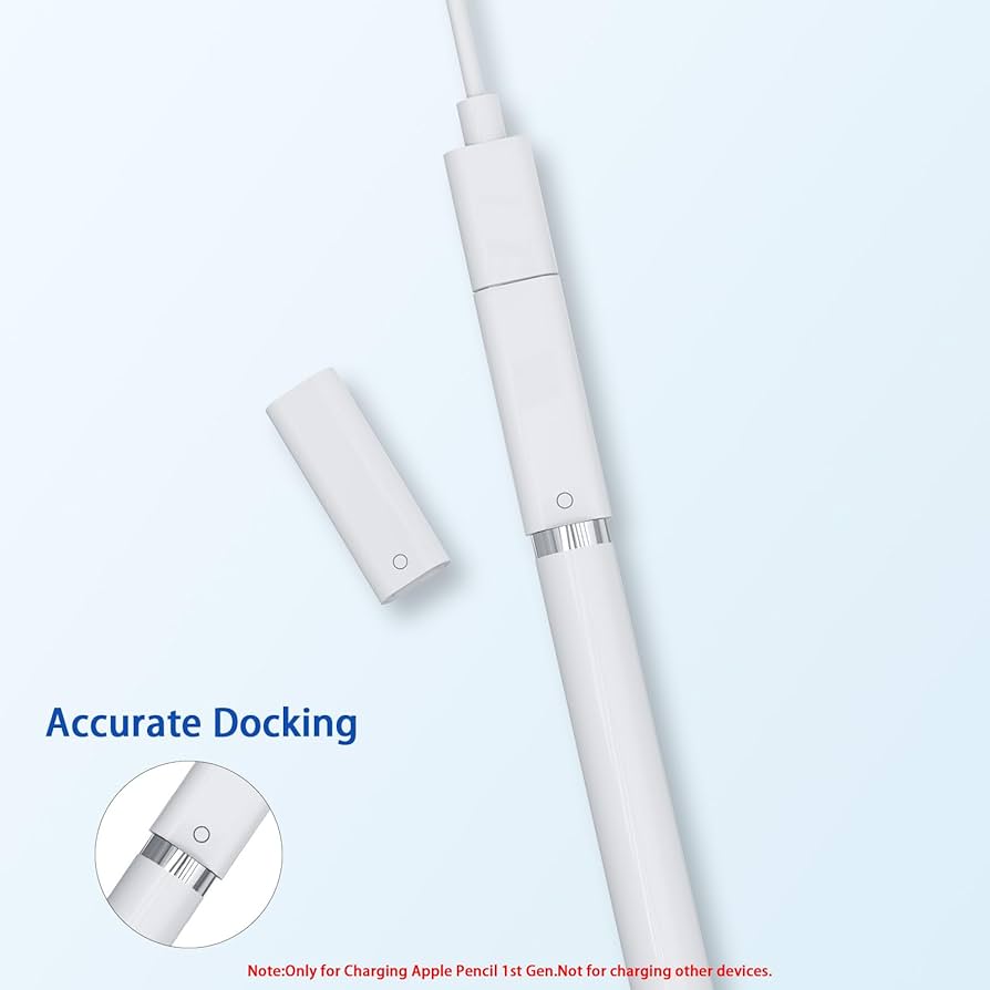 Amazon.co.jp: Apple Pencil第1世代用USB C→Pencilアダプター、iPad