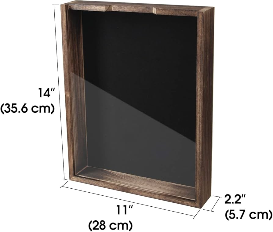 Amazon.co.jp: J JACKCUBE DESIGN 素朴な木製シャドーボックスケース