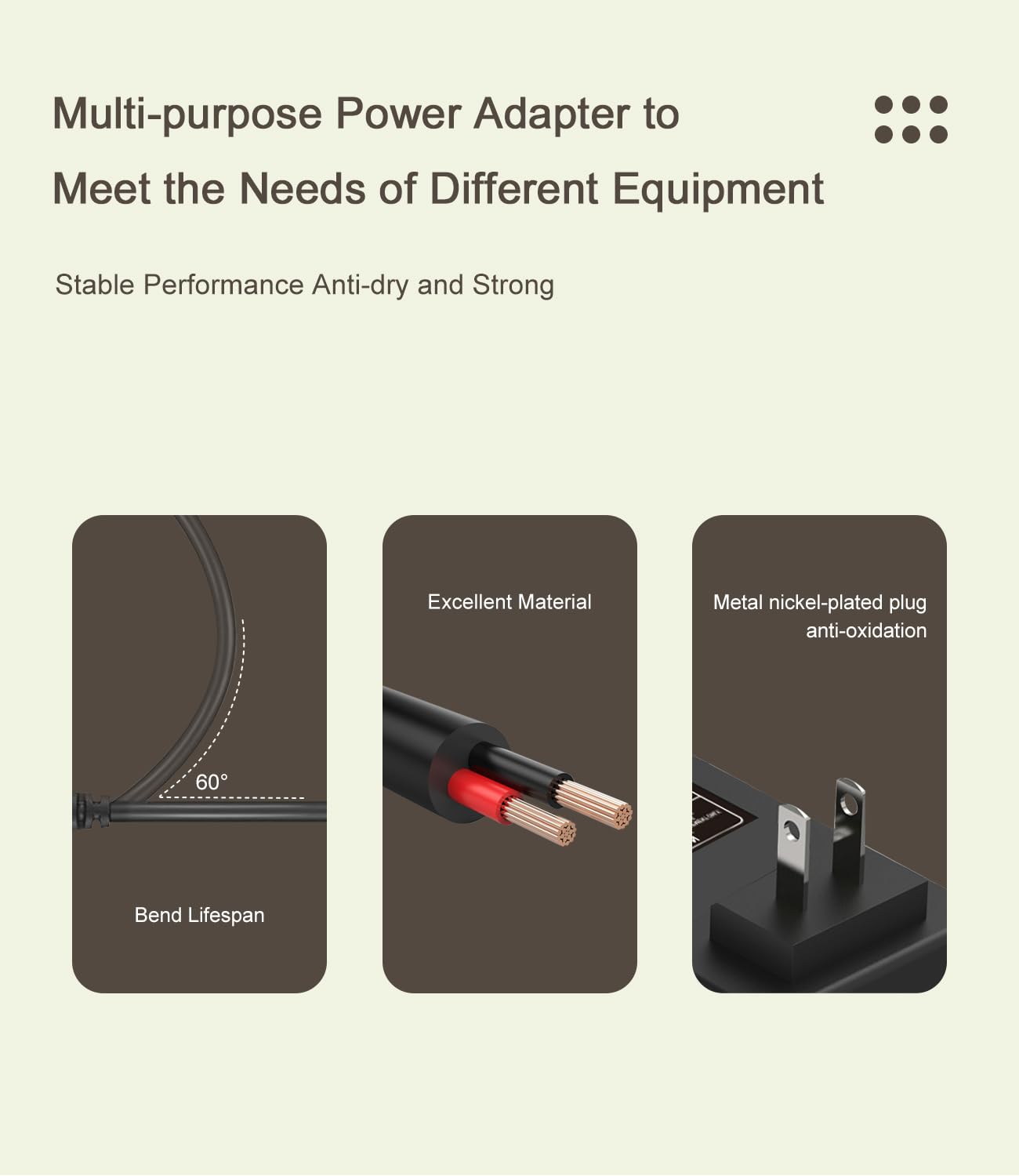 Amazon.com : 9V AC/DC Power Supply Adapter for Boss PSA-120S