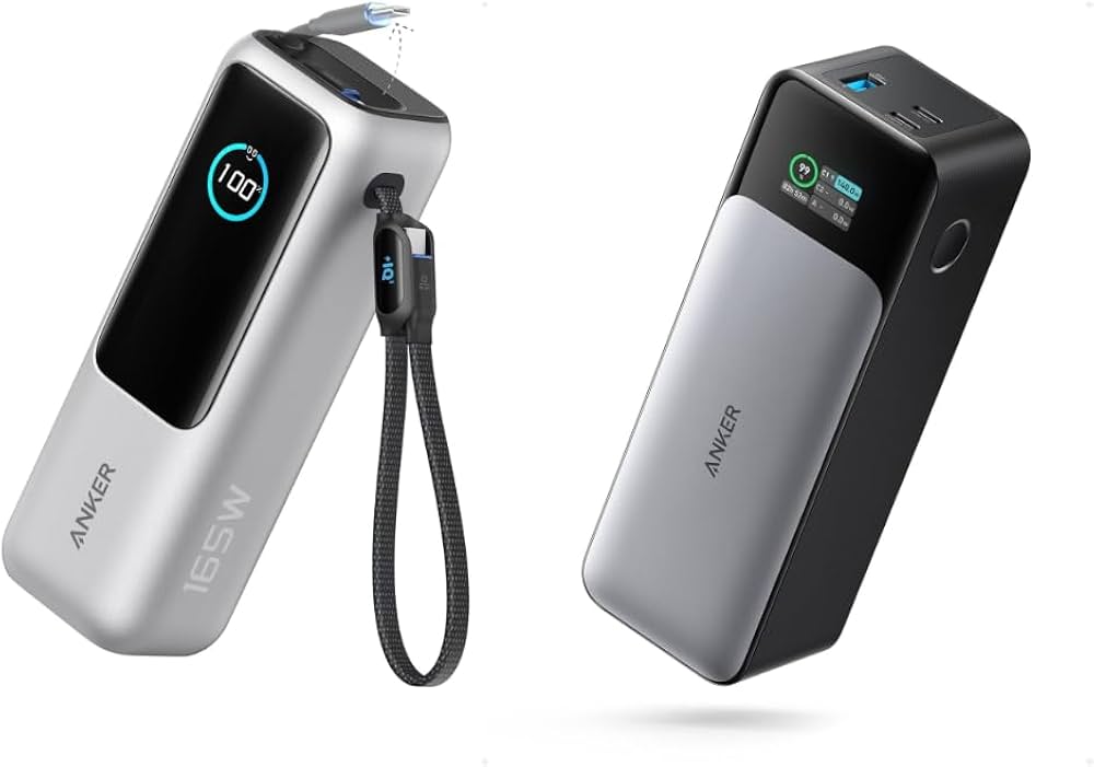 Amazon.com: Anker 25K Laptop Power Bank with 165W, Built-in USB-C