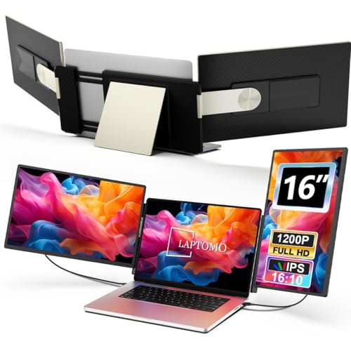 Amazon.co.jp: 16インチモバイルモニターデュアルディスプレイ 、更新