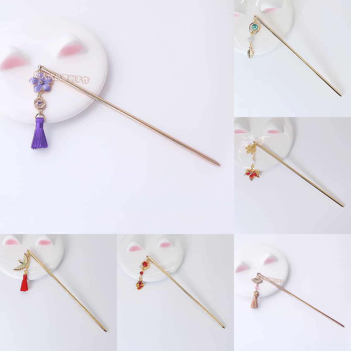 Amazon.co.jp: 原神 簪 かんざし 雷電将軍 ウェンティ 放浪者 楓原万葉