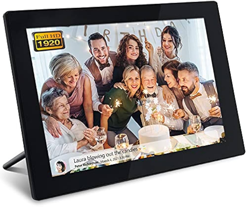 Amazon | SSA デジタルフォトフレーム 10.1インチ FHD 1920*1200 Wi-Fi