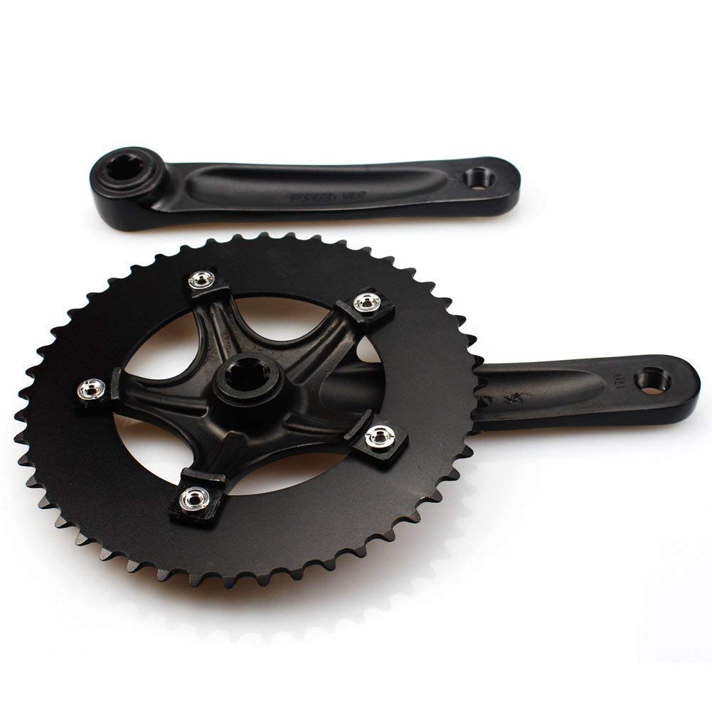 Amazon | OTAシングルスピードクランクセット48T、170mmクランクアーム