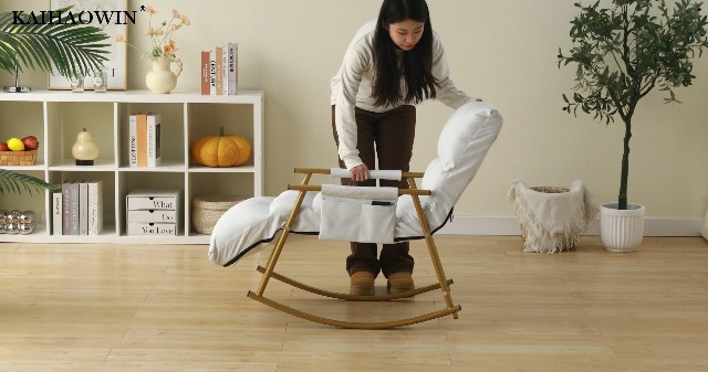 Amazon｜KAIHAOWIN ロッキングチェア 室内 リクライニングチェア