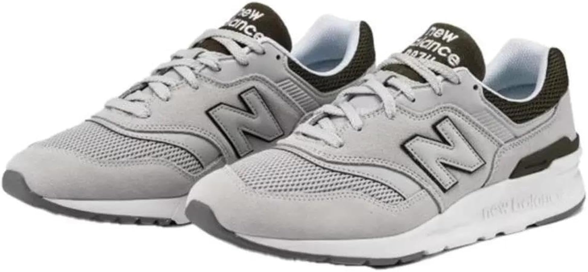 Amazon | New Balance メンズ 997h V1 スニーカー, ブライトングレー