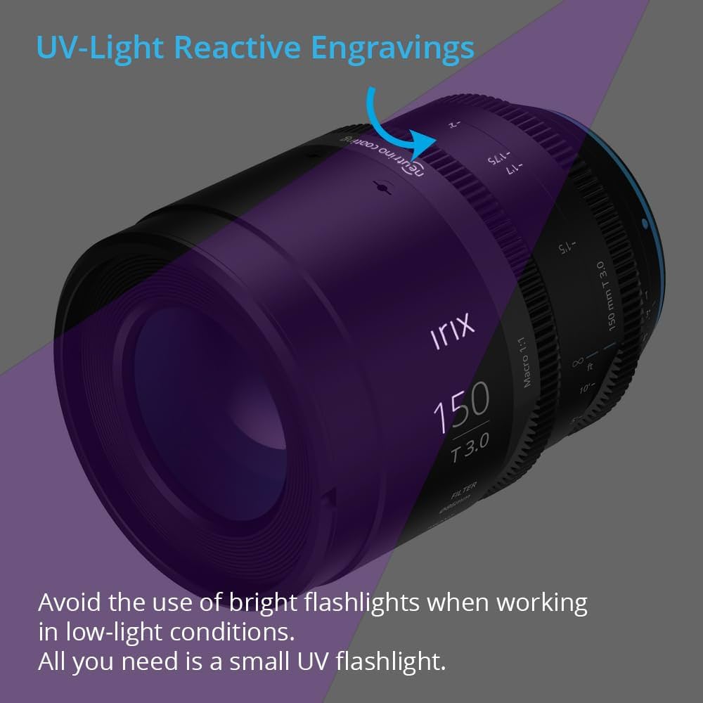 Amazon.co.jp: Irix Cine 150mm T3.0 マクロ 1:1 シネマレンズ