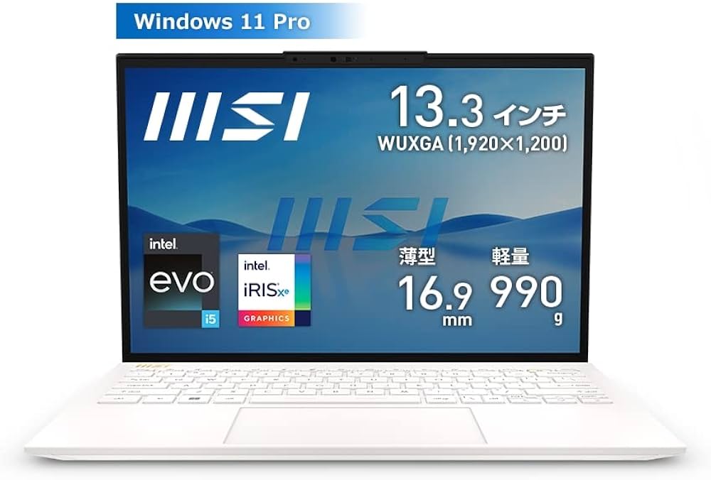 Amazon.co.jp: 【Amazon.co.jp限定】MSI ノートパソコン Prestige13