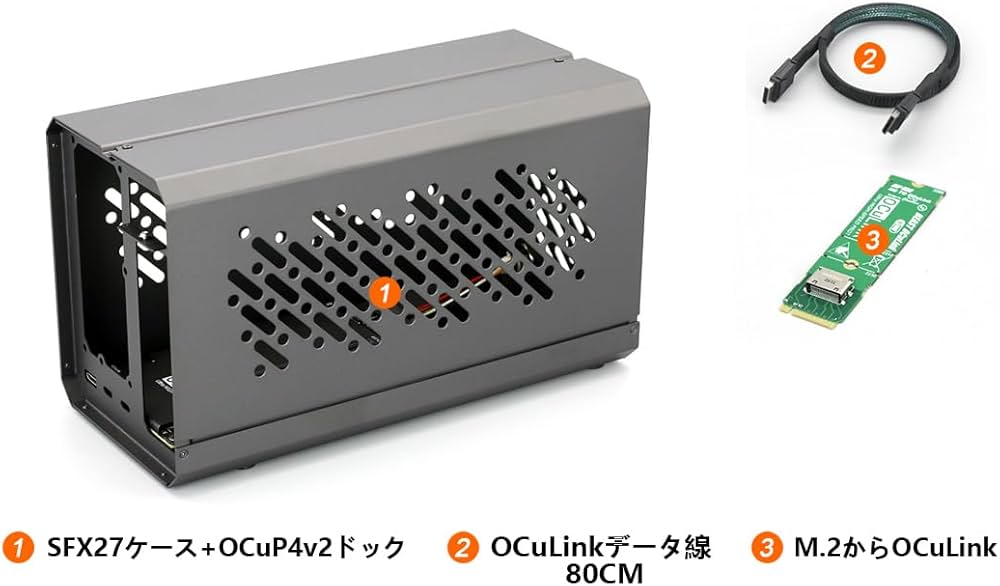 Amazon.co.jp: TASOJIMA 新型 新モデル GPUドックケース OCuLink