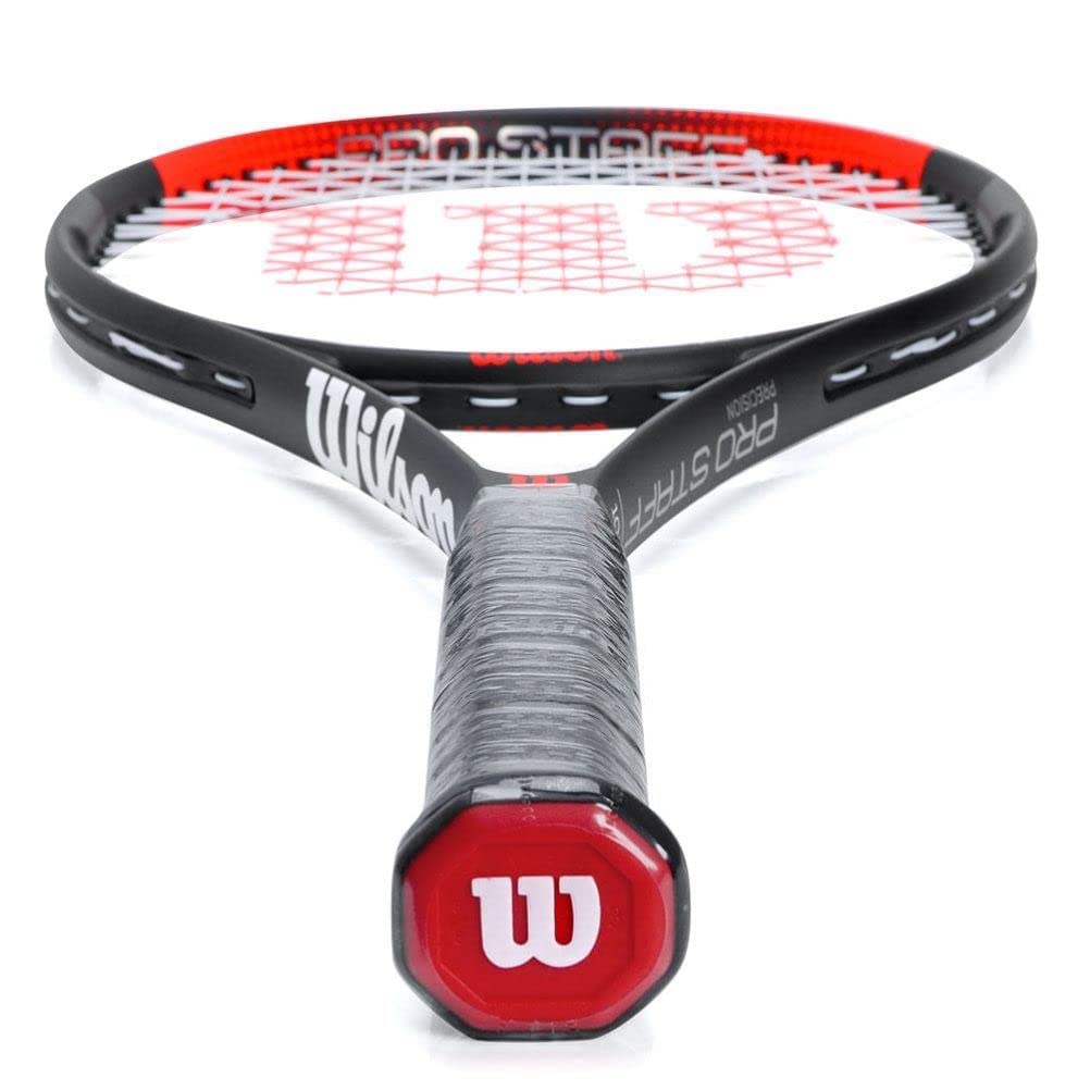 Wilson Pro Staff Precision 103 Tennis Racket, Carbon Fibre, Head