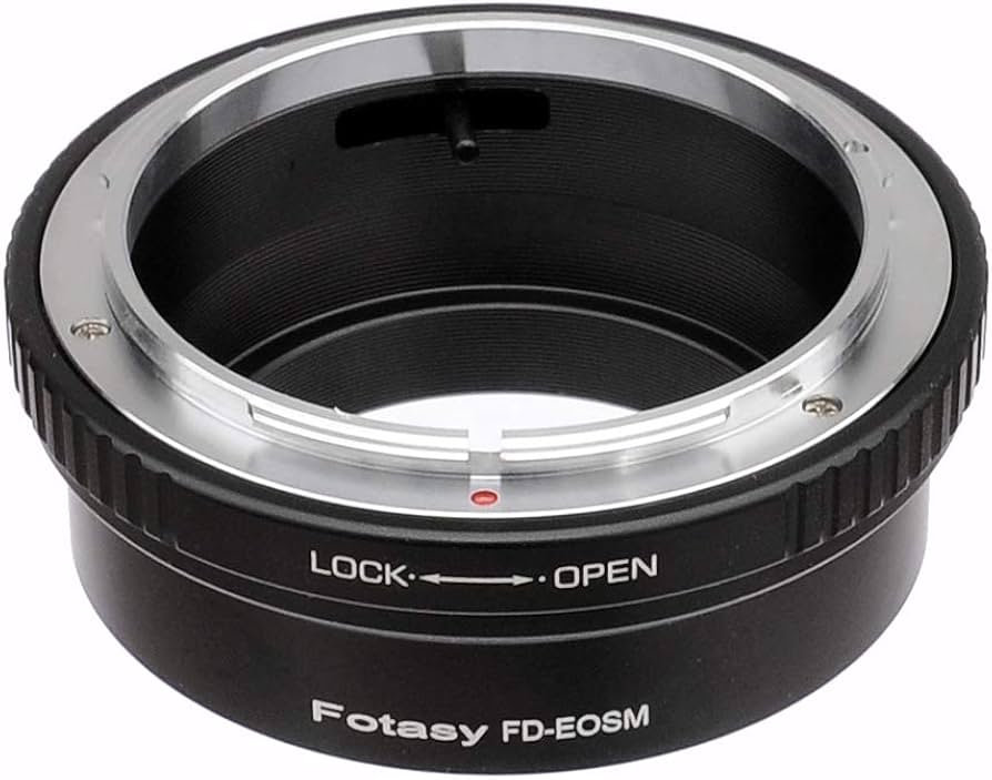 Amazon.com : Fotasy Cannon FD Mount Lens to EF-M Mount Adapter, FD