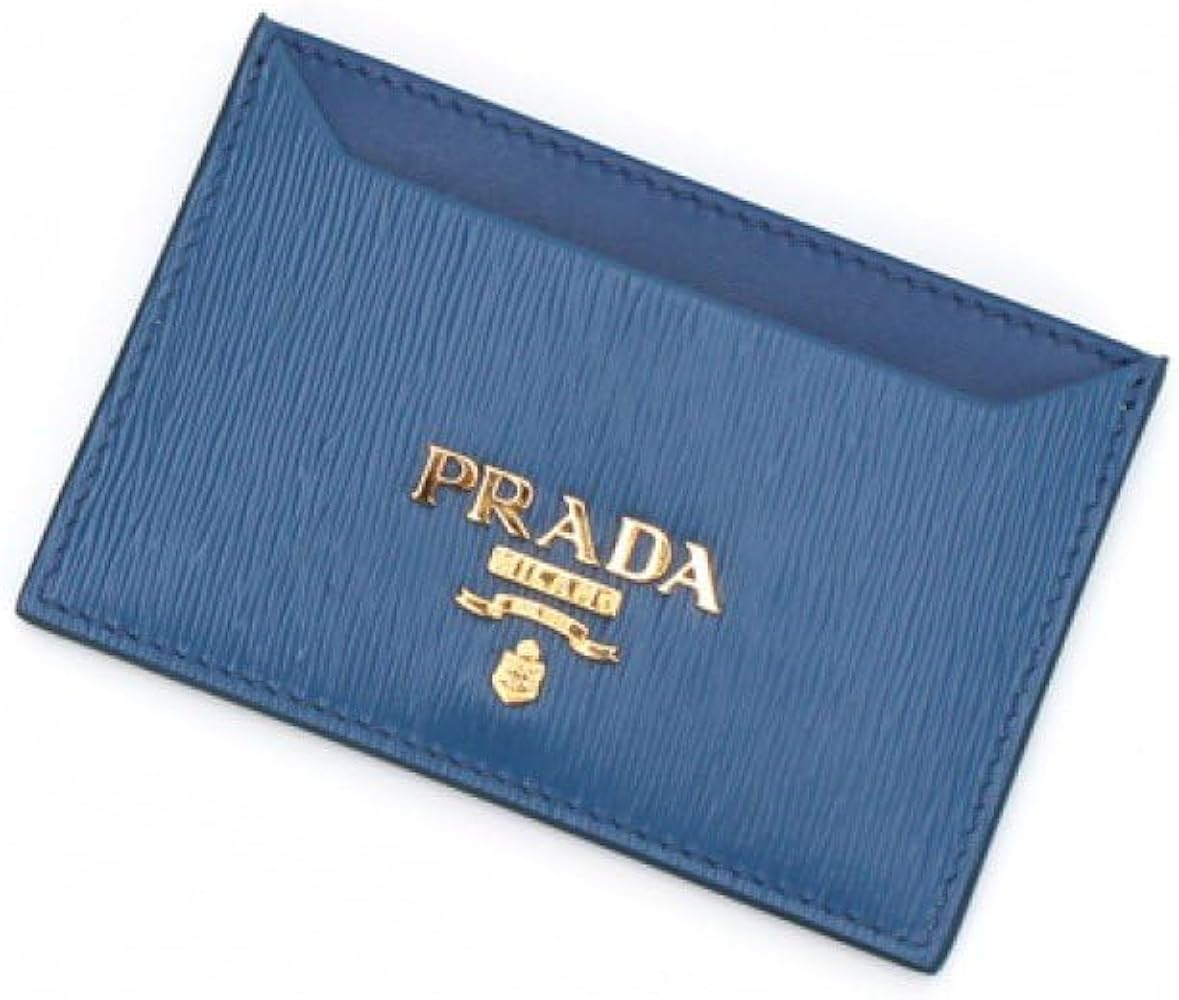 Amazon.com: Prada Wallet For Women -Vitello Move Leather Bluette