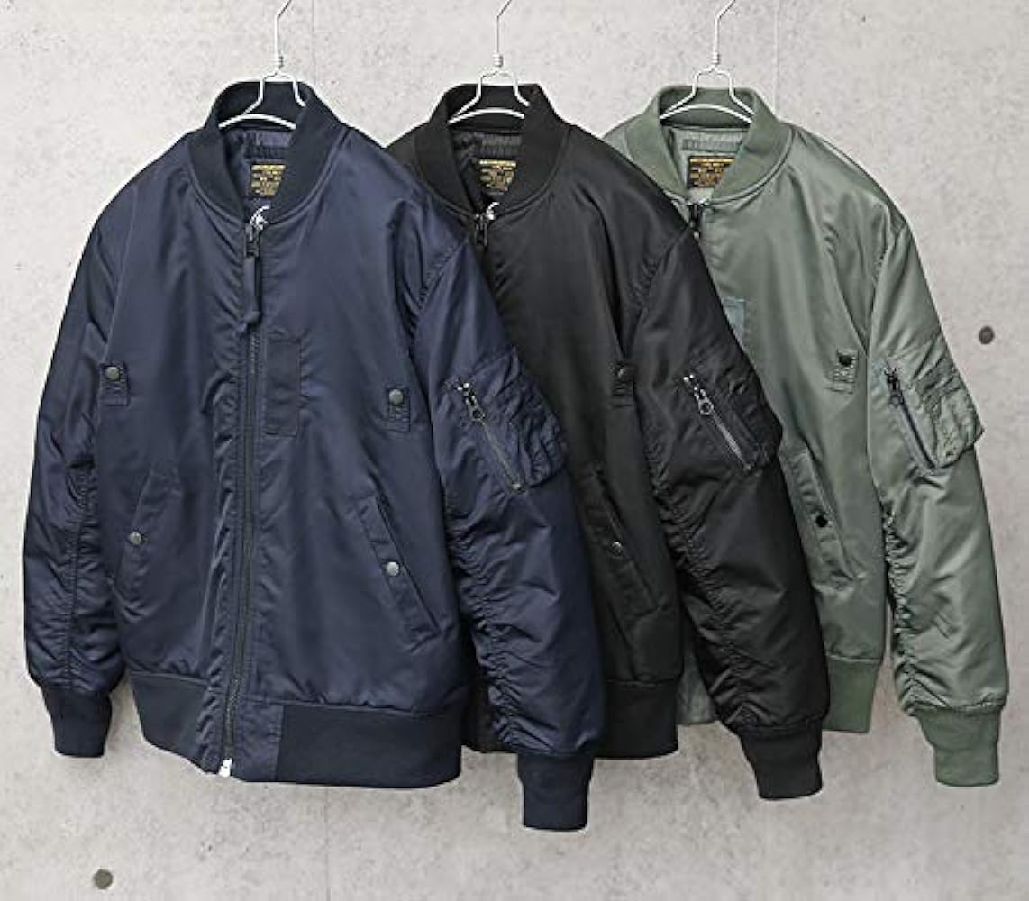 Amazon | [WAIPER] inc 米軍 最初期型 MA-1フライトジャケット MIL-J