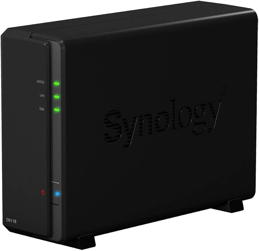 Amazon.co.jp: Synology NASキット 1ベイ DS118 クアッドコアCPU 1GB