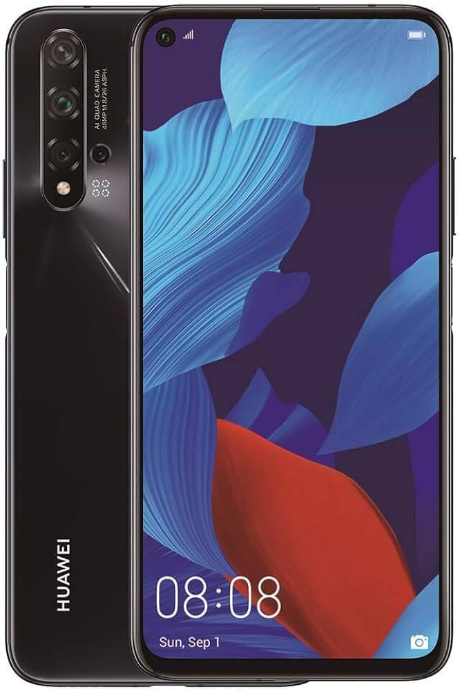 HUAWEI Nova 5T Smartphone, 6.26-Inch, 8GB RAM/128GB RM, Single SIM