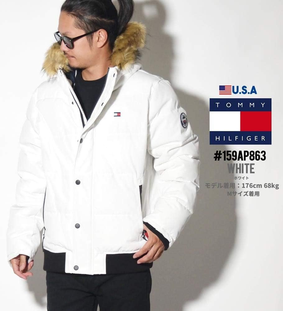 Amazon.co.jp: [トミーヒルフィガー] ダウンジャケット メンズ 大きい