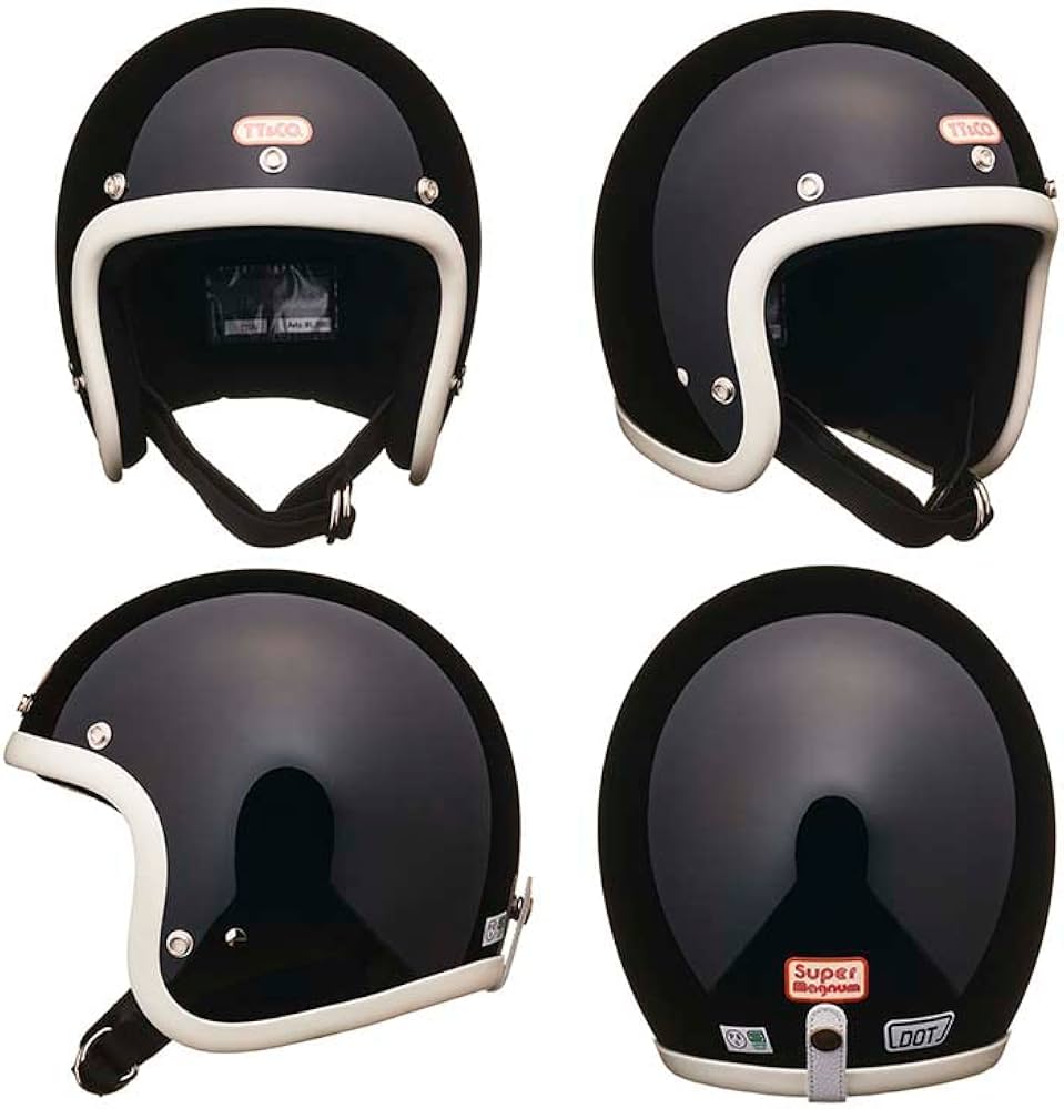 Amazon | TT&CO. バイク ヘルメット ジェットヘルメット スーパー