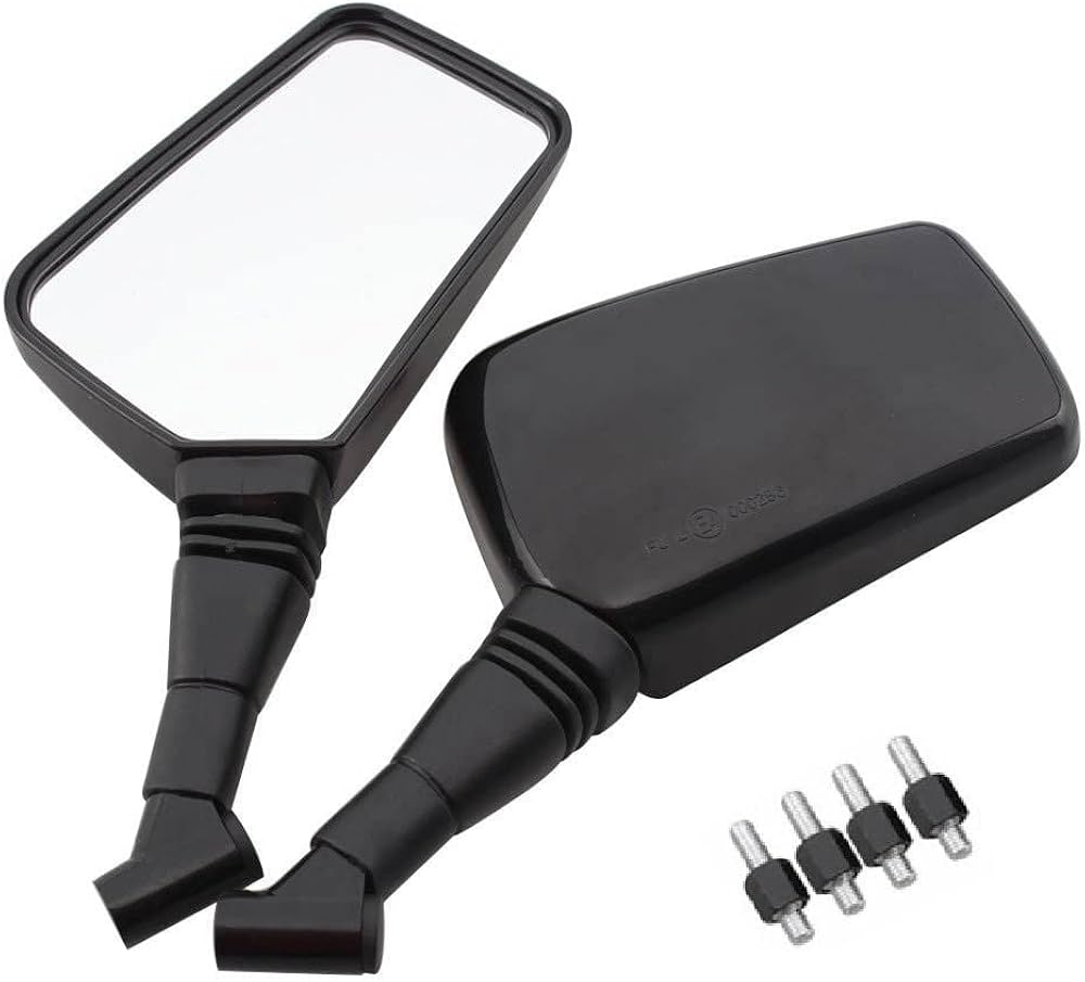 Amazon | バイク ナポ ミラー 左右セット 8mm 10mm 取り付けネジ