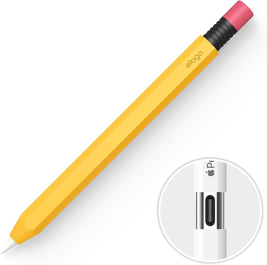 Amazon.co.jp: 【elago】 Apple Pencil USB-C 対応 カバー かわいい