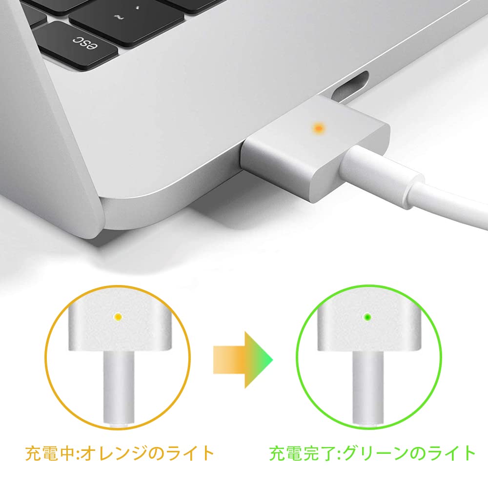 Amazon | Macbook Air 用 電源アダプタ【PSE認証】45W T字コネクタ