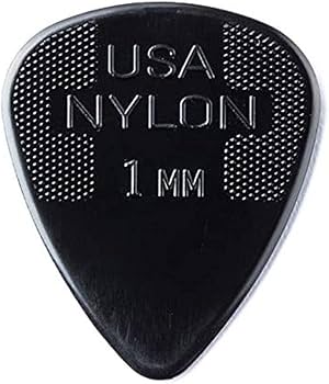 Amazon.com: Jim Dunlop Nylon Standard Pick 1.0MM - 12 Pack