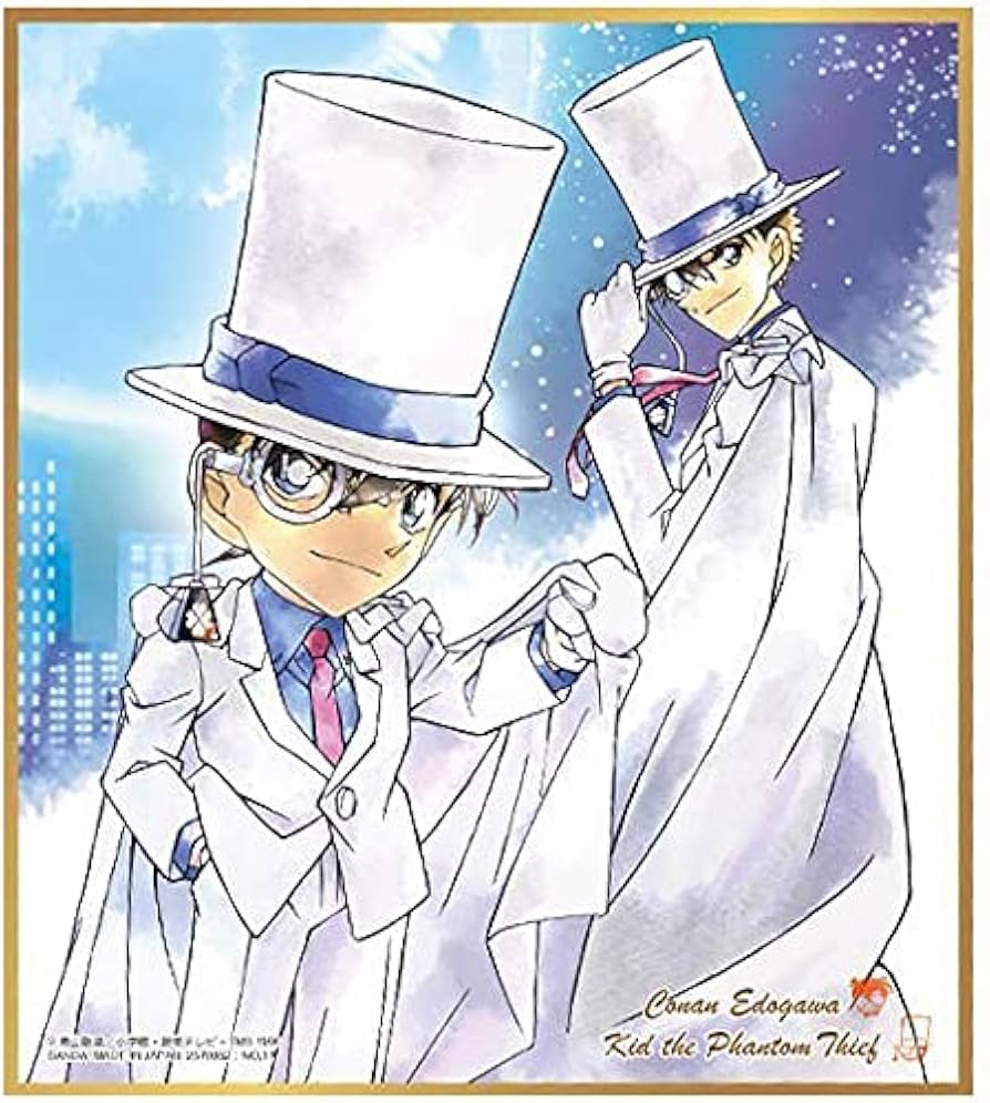 Amazon.co.jp: 名探コナン色紙ART6「11江戸川コナン怪盗キッド Conan