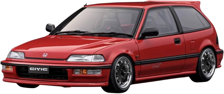 Amazon | ignition model 1/18 ホンダ CIVIC (EF9) SiR Red 完成品