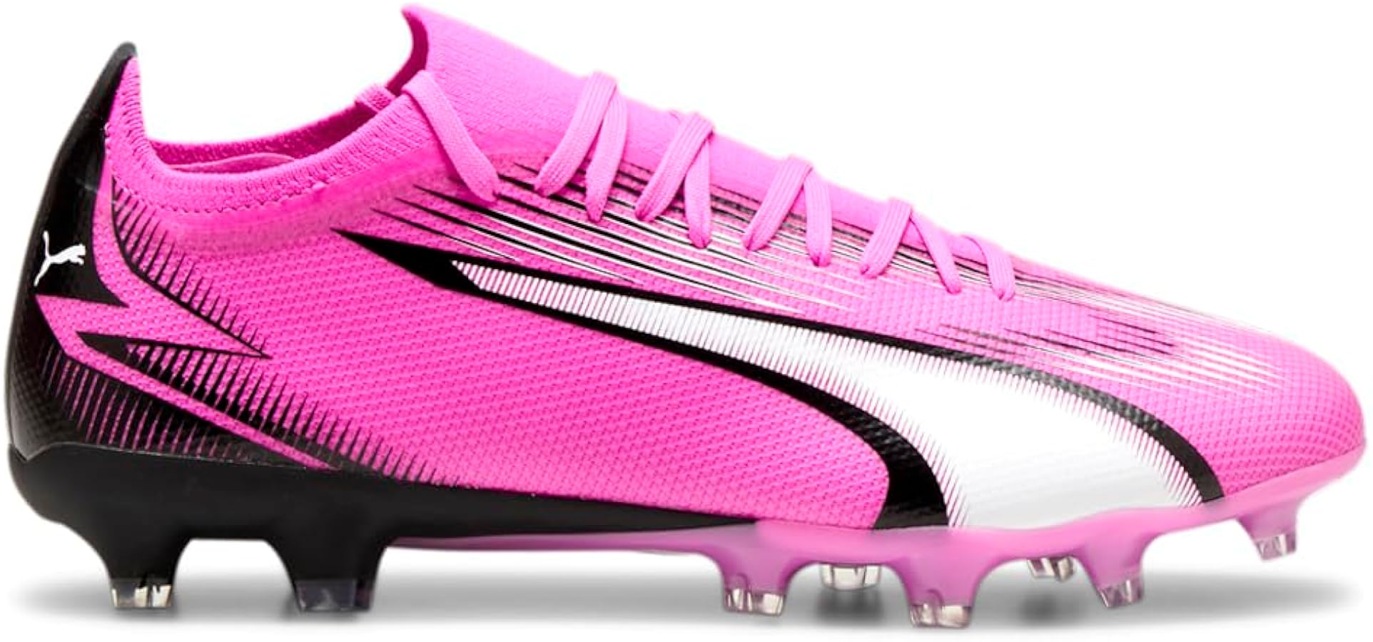Amazon | PUMA メンズ ウルトラマッチ サッカースパイク - ピンク