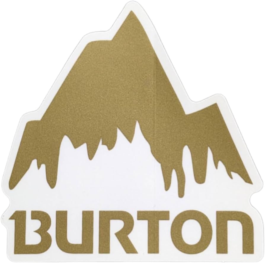 Amazon.co.jp: BURTON（バートン）ステッカー MOUNTAIN LOGO