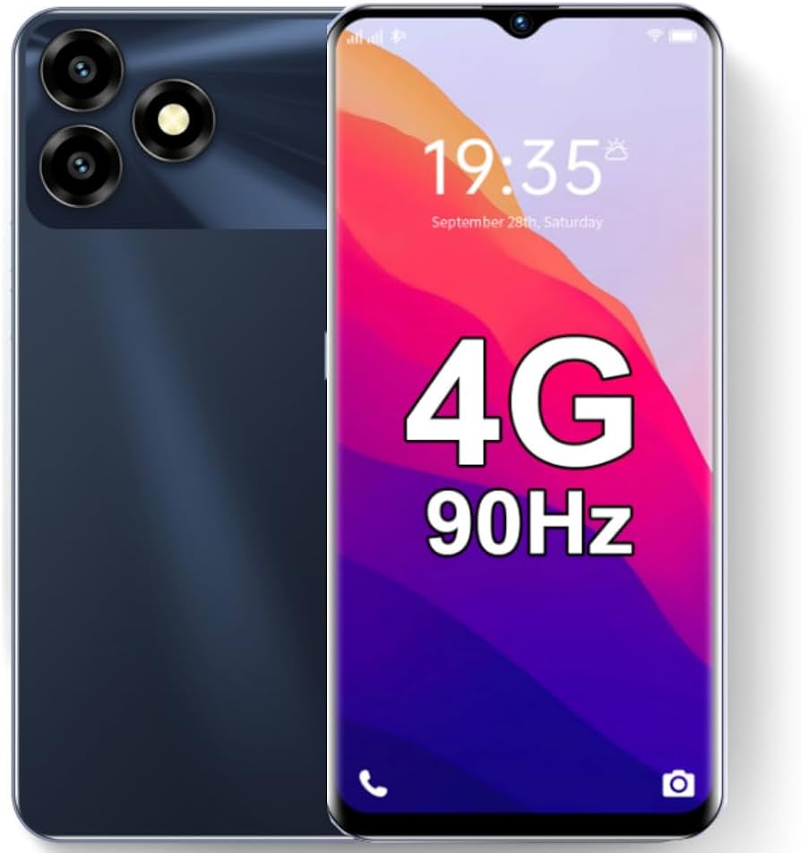 Amazon | スマホ SIMフリー 90Hz スマートフォン 8GBRAM+64GB/1TB拡張