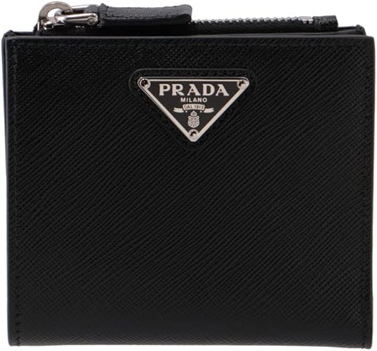 Amazon | [Prada] [プラダ] 財布 二つ折り サフィアーノトライアングル