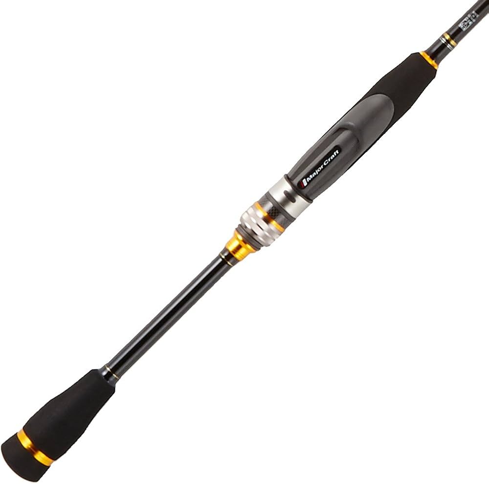 Amazon | メジャークラフト 釣り竿 スピニングロッド 3代目 クロ