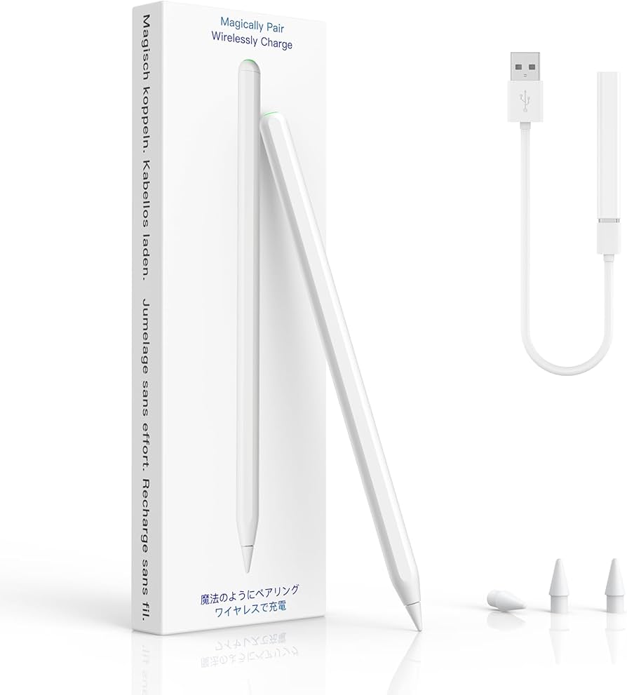 Amazon | 【吸着充電と別途充電を実現！】アップルペンシル ワイヤレス