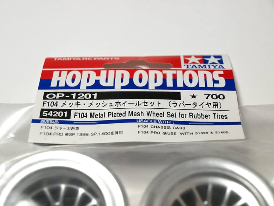 Amazon | 【M957】 タミヤ OP-1201 F104 メッキ・メッシュ ホイール