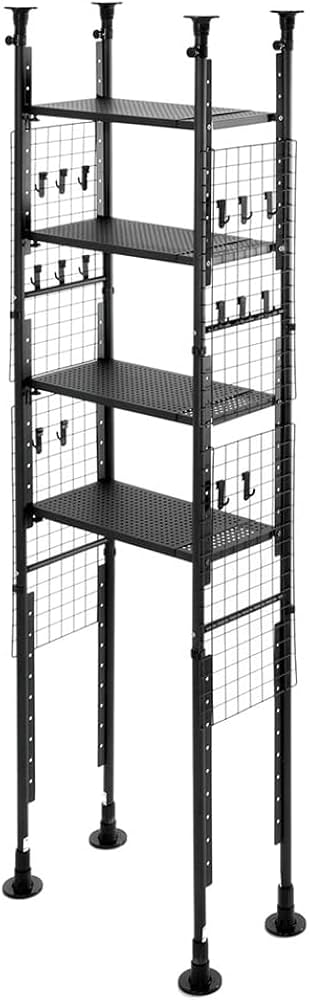 Amazon｜ニトリ 突っ張り シェルフ アルゴス60 ダークグレー NITORI