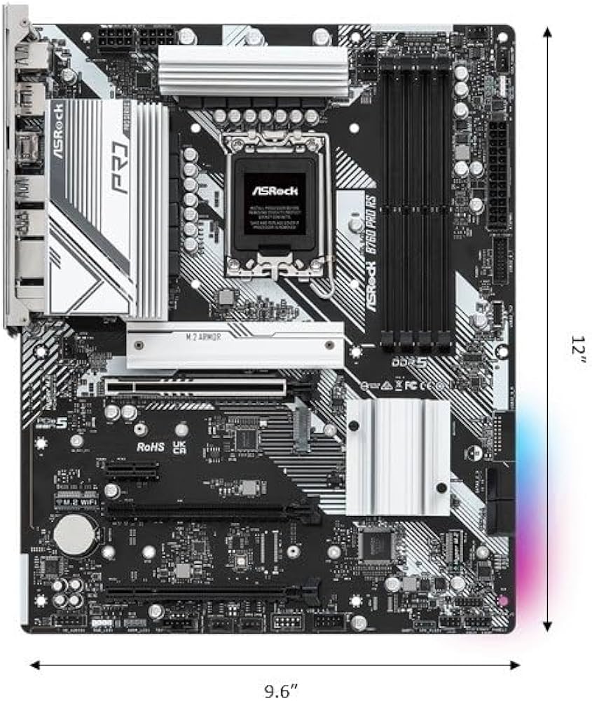 Amazon | ASRock マザーボード B760 Pro RS Intel 第12世代 ・ 13世代