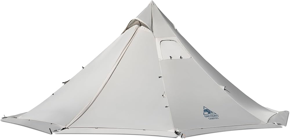 Amazon.co.jp: OneTigris SMOKEY HUT ホットテント ワンポール 1-2人用