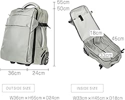 Amazon | [LeeDee] 2WAYキャリーバッグ キャスター付き 軽量 2.3KG