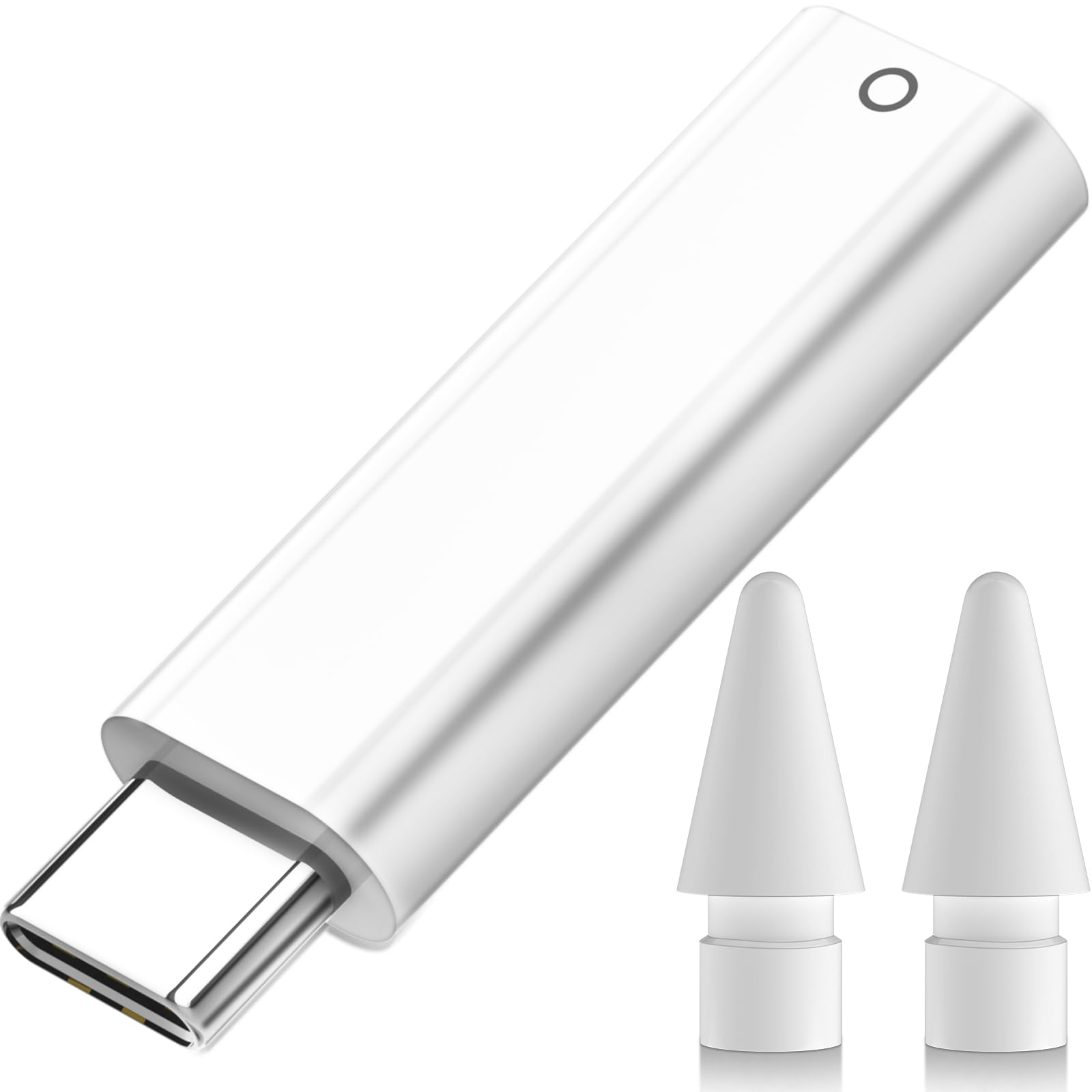 Amazon | MACLE USB-C - 対応Apple Pencilアダプタ 交換用ペン先 3個