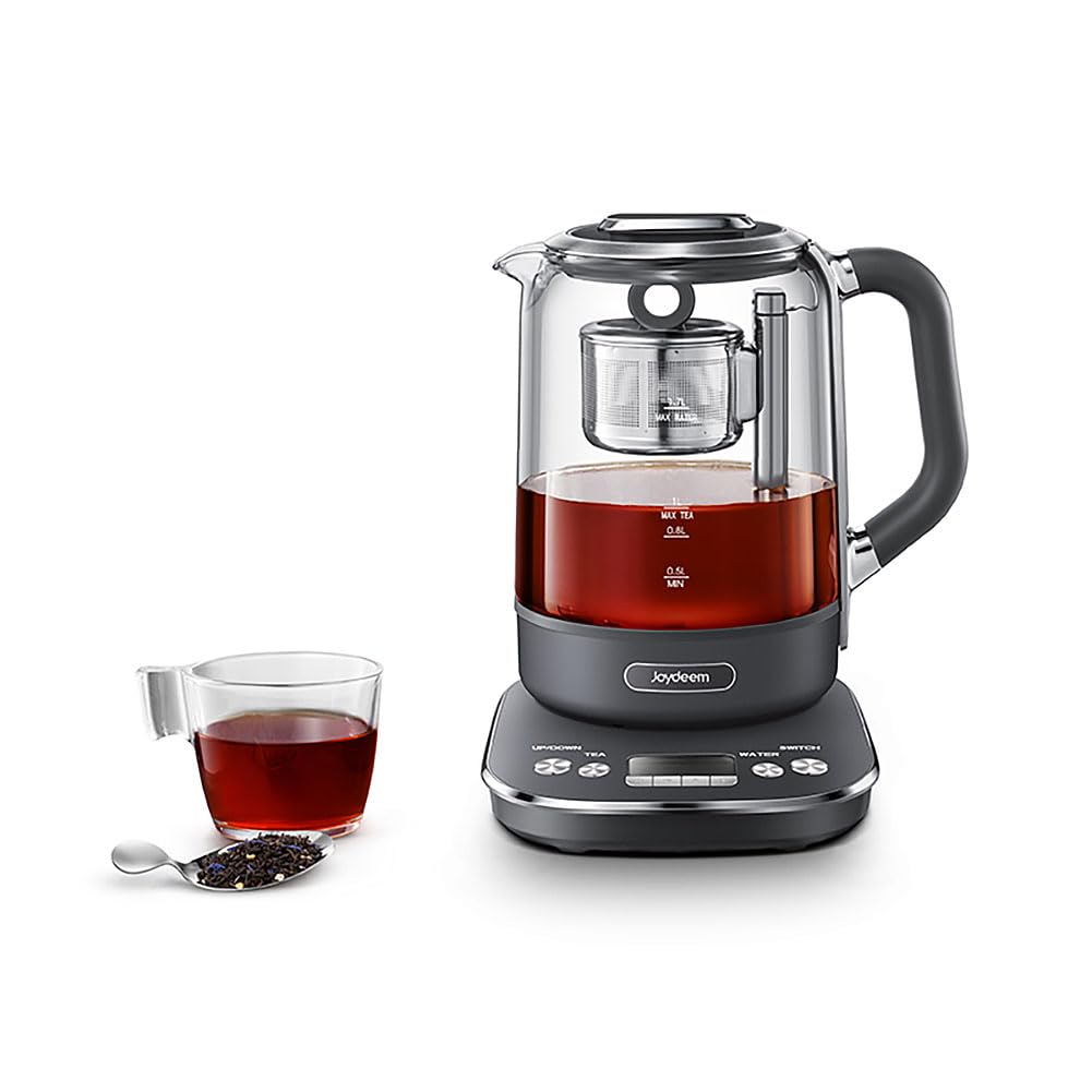 Amazon.com: Joydeem Hot Tea Maker, Glass Electric Kettle with Auto
