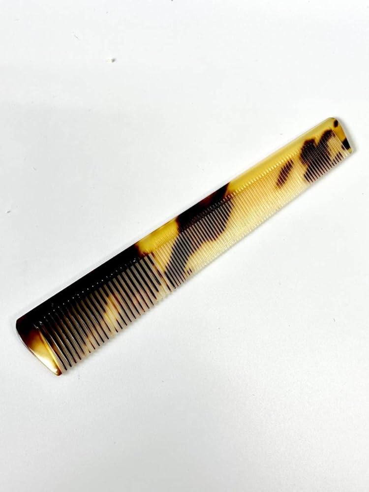 Amazon.co.jp: 本鼈甲 18目引分 理容櫛 理容コームb : ビューティー