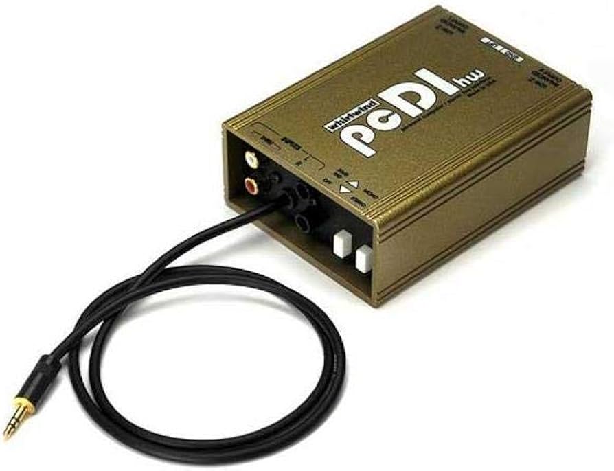 Amazon.com: Whirlwind PCDI Audio Direct Box with 1/8